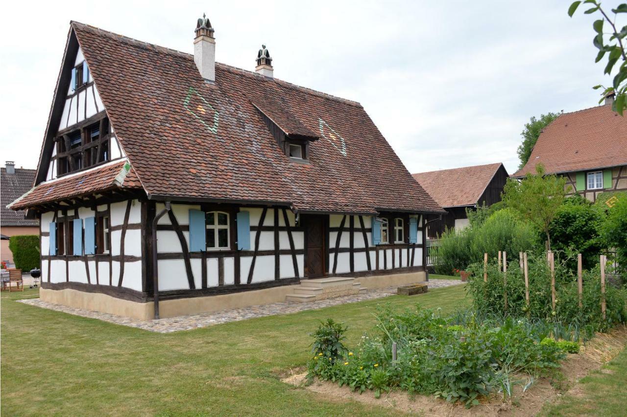 Les Colombages D'A Cote Villa Stetten Esterno foto